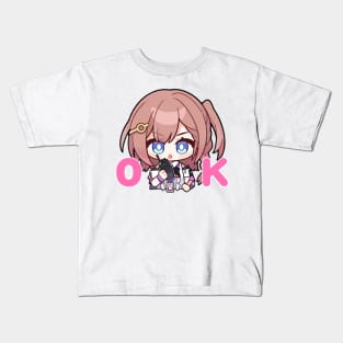 Honkai Star Rail Chibi Asta Kids T-Shirt